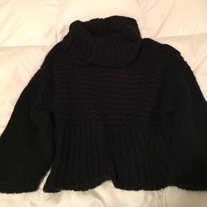 Free People chunky knit sweater